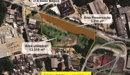 Área Zum  para Venda Parque Alexandre, Cotia 16.537,00 m² construída Altura do Km 29 da Raposo Tavares