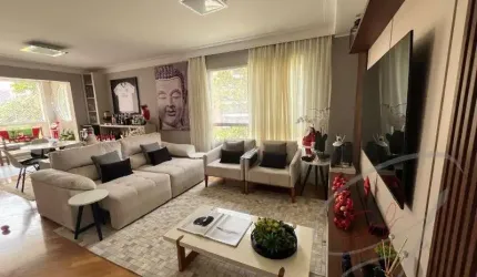 APARTAMENTO COM 04 QUARTOS E 3 VAGAS, À VENDA NA VILA SÃO FRANCISCO - SÃO PAULO-SP.