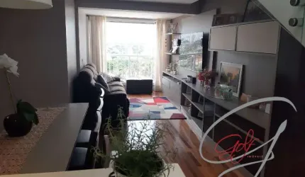 Cobertura de luxo na Vila São Francisco, São Paulo-SP: 4 quartos, 2 suítes, 2 salas, 4 banheiros, 2 vagas, 176m².