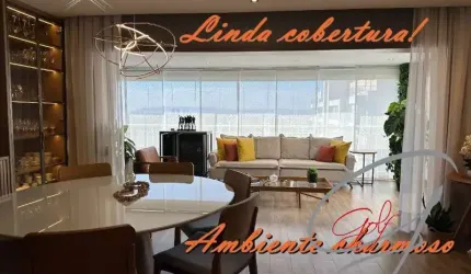 Cobertura com 203m² em condomínio clube - Reserva Mairarê - Buatantã - SP.