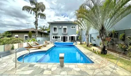 Casa residencial para Venda Nova Higienópolis, Granja Viana,  Jandira 3 dormitórios sendo 3 suítes, 5 banheiros, 4 vagas 224,23 m² construída, 692,71 m² terreno