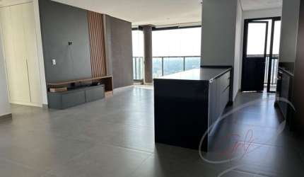 Apartamento novo para locação na Vila São Francisco, Osasco-SP: 3 suítes, 3 salas, 3 banheiros, lavabo, 2 vagas de garagem, depósito, 112m².