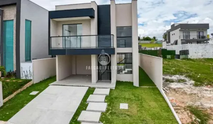 Casa para Venda em Camaçari, Jardim Limoeiro, 4 dormitórios, 3 suítes, 2 banheiros, 3 vagas