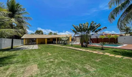 Casa para Temporada em Camaçari, Barra do Jacuípe, 6 dormitórios, 5 suítes, 7 banheiros, 5 vagas