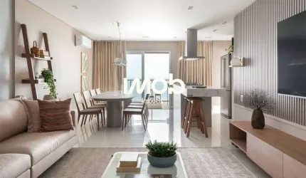 Apartamento com 3 suítes, Centro