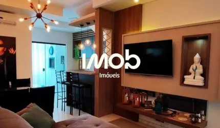Geminado semi mobiliado com 2 suítes + 2 vagas de garagem, Três Rios do Norte