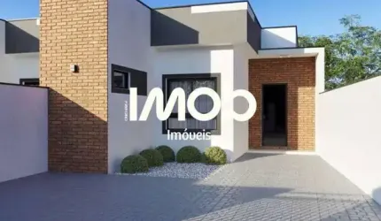 Casa Geminada com 1 suíte + 1 quarto, Escolinha - Guaramirim