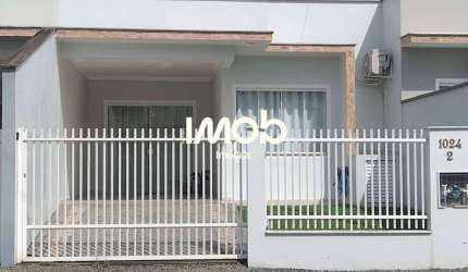 Casa Geminada com 2 quartos, Braço do Sul - Schroeder
