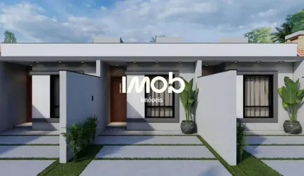 Casa Geminada com 2 Quartos, Beira Rio - Guaramirim