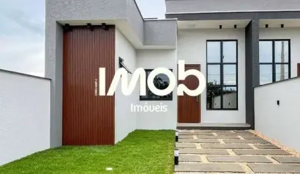 CASA GEMINADA COM 1 SUÍTE +2 QUARTOS