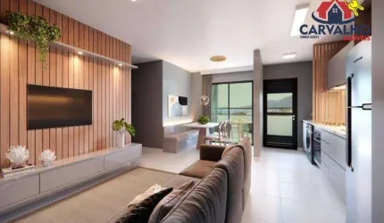 Apartamento com 2 dormitórios à venda, 71 m² por R$ 720.000,00 - Armação - Penha/SC