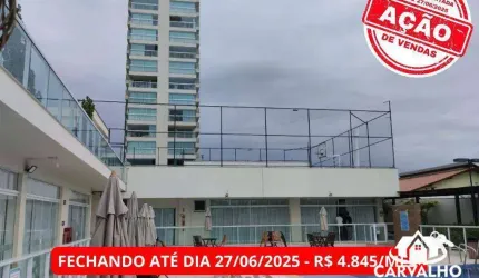 Apartamento Home Club com 3 dormitórios para alugar, 90 m² por R$ 5.383/mês Incluso IPTU, TAXA DE LIXO E GARANTIA LOCATÍCIA - Centro - Penha/SC