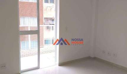 Apartamento com 1 dormitório à venda, 70 m² por R$ 690.000,00 - Boqueirão - Santos/SP