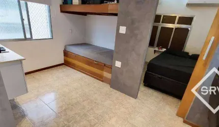 Apartamento com 1 dormitório à venda, 48 m² por R$ 330.000,00 - Gonzaga - Santos/SP