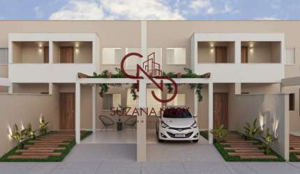 CASA DUPLEX COM 2 QUARTOS NO CONDOMÍNIO COOHABINAL VILLAGE
