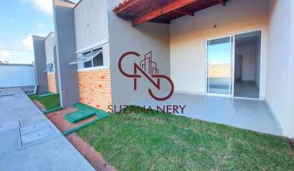CASA COM 2 QUARTOS EM CONDOMINIO NO PARQUE DAS ARVORES EM PARNAMIRIM