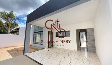 CASA COM 3 QUARTOS EM CAJUPIRANGA - PARNAMIRIM