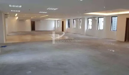Conjunto comercial, 308m², vão livre, 6 banheiros, 4 vagas, para venda, Cidade Monções.