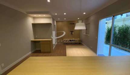 Apartamento tipo garden, 77 m2, 1 suíte, 1 vaga, para venda, Jardim Paulista.