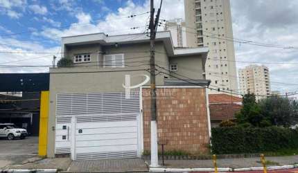 Sobrado 3 Quartos, 3 Banheiros , 4 Vagas de Garagem à Venda com 338m². Vila Regente Feijó, São Paulo - SP.