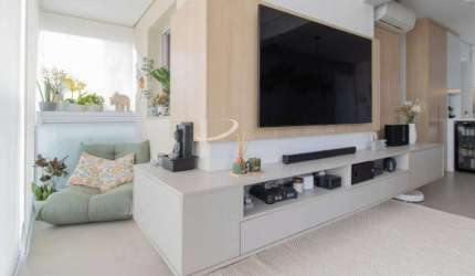 Apartamento mobiliado, 65 m2, 2 dormitórios, 1 suíte, 2 vagas, para venda, Cond. Must, Jardim São Paulo.