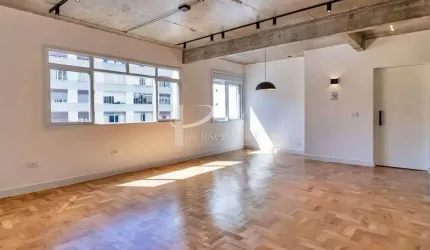 Apartamento, 100 m2, reformado e modernizado, 2 suítes, sem vaga, para venda, Higienópolis.