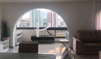 Apartamento com 3 Quartos, 4 Banheiros e 3 Vagas de Garagem à Venda, 135 m². Edifício Rhodes. Jardim Anália Franco. SP.