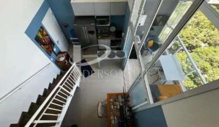 Apartamento mobiliado, duplex, 61 m2, 2 dormitórios, 1 suíte, 2 vagas, para venda, Cond. Must, Jardim São Paulo.
