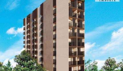 Studios de 17m² a 22m² com varanda, opção com vaga para moto, lazer variado na cobertura e localização privilegiada no bairro São Mateus.