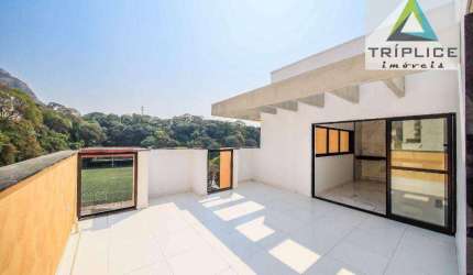 Cobertura duplex com 3 quartos, suíte, varanda gourmet, 2 salas, terraço com espaço gourmet, 3 vagas, lazer. Localização privilegiada no São Mateus.