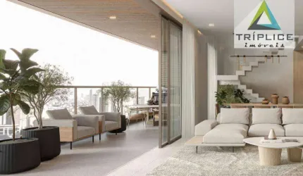 Cobertura duplex alto luxo com lazer premium, 4 suítes, 5 vagas, terraço com área gourmet, piscina e sauna. Localização privilegiada no Santa Helena.