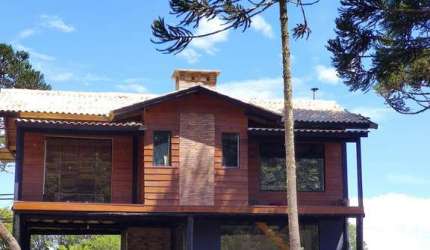 casa nova de sítio em urubici na santa tereza