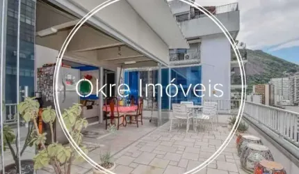 Cobertura com 3 quartos à venda na Rua Capitão Salomão, Humaitá, Rio de Janeiro, 170 m2 por R$ 2.700.000