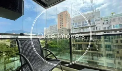 Flat com 1 quarto à venda na Avenida General San Martin, Leblon, Rio de Janeiro, 40 m2 por R$ 1.550.000