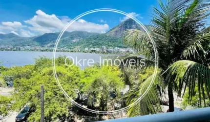 Flat com 2 quartos à venda na Avenida Epitácio Pessoa, Lagoa, Rio de Janeiro, 58 m2 por R$ 1.200.000