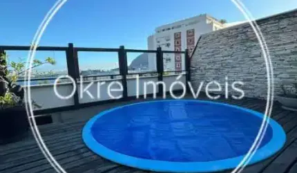 Cobertura com 5 quartos à venda na Avenida Alexandre Ferreira, Lagoa, Rio de Janeiro, 179 m2 por R$ 3.400.000