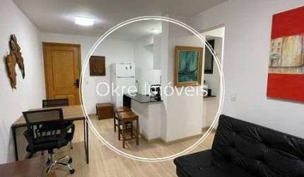 Flat com 1 quarto à venda na Rua Almirante Saddock de Sá, Ipanema, Rio de Janeiro, 40 m2 por R$ 990.000