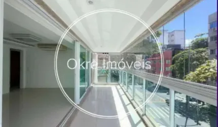 Apartamento com 4 quartos para alugar na Avenida General San Martin, Leblon, Rio de Janeiro, 200 m2 por R$ 18.000