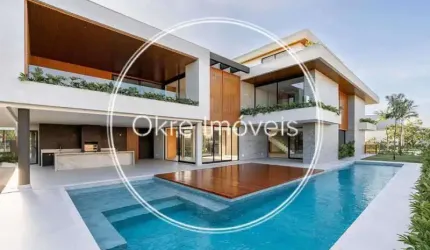 Casa em condomínio fechado com 6 quartos à venda na Rua Rubem Braga, Barra da Tijuca, Rio de Janeiro, 980 m2 por R$ 13.900.000