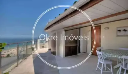 Cobertura com 4 quartos à venda na Avenida Rainha Elizabeth da Bélgica, Ipanema, Rio de Janeiro, 330 m2 por R$ 6.000.000