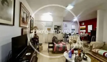 Apartamento com 3 quartos à venda na Avenida Epitácio Pessoa, Lagoa, Rio de Janeiro, 125 m2 por R$ 1.500.000
