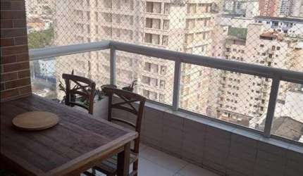 Apartamento para Venda em Praia Grande, Canto do Forte, 2 dormitórios, 1 suíte, 2 banheiros, 1 vaga