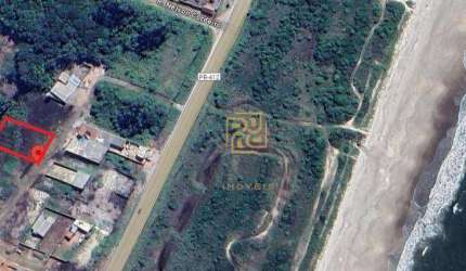 Terreno à venda, 434 m² por R$ 230.000,00 - Brejatuba - Guaratuba/PR