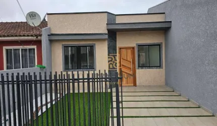 Casa com 2 dormitórios à venda, 45 m² por R$ 252.500 - Estados - Fazenda Rio Grande/PR