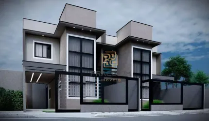 Sobrado com 3 dormitórios à venda, 87 m² por R$ 549.000 - Sítio Cercado - Curitiba/PR