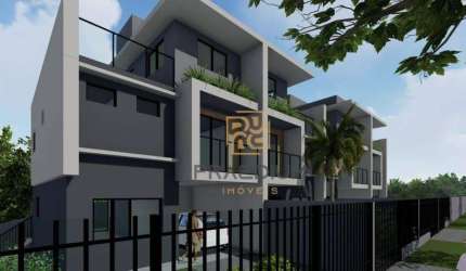 Sobrado à venda, 124 m² por R$ 641.000,00 - Atuba - Curitiba/PR
