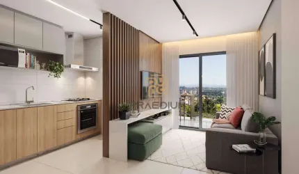 Apartamento à venda, 49 m² por R$ 315.000,00 - Planta Bairro Weissópolis - Pinhais/PR