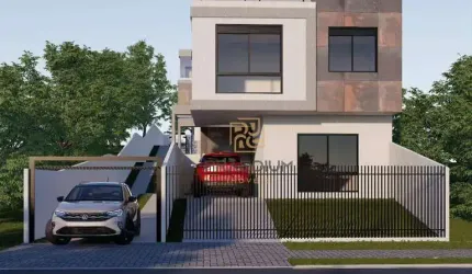 Sobrado com 3 dormitórios à venda, 94 m² por R$ 750.000,00 - Bairro Alto - Curitiba/PR