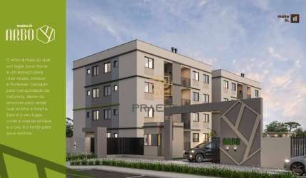 Apartamento com 2 dormitórios à venda, 41 m² por R$ 275.000,00 - Vargem Grande - Pinhais/PR