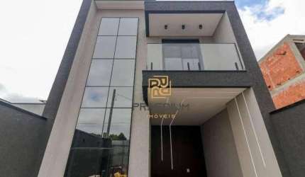 Sobrado com 3 dormitórios à venda, 93 m² por R$ 695.000 - Pioneiros - Fazenda Rio Grande/PR